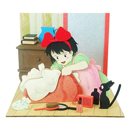 Sankei MP07-91 Studio Ghibli Mini Kiki's Delivery Service MP07-91 Depart Tonight Paper Craft