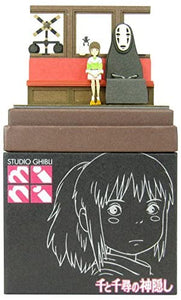 Sankei MP07-15 Studio Ghibli Chihiro and No Face Spirited Away Paper Craft