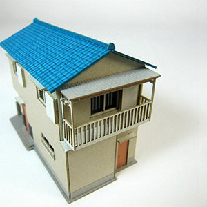 Sankei MP03-107 Diorama Private House Paper Craft N Scale