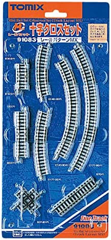 Tomix 91083 Mini Rail Set Cross Track Layout MX (N)
