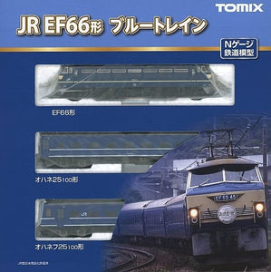 Tomix 98388 EF66 Series Blue Train N Scale