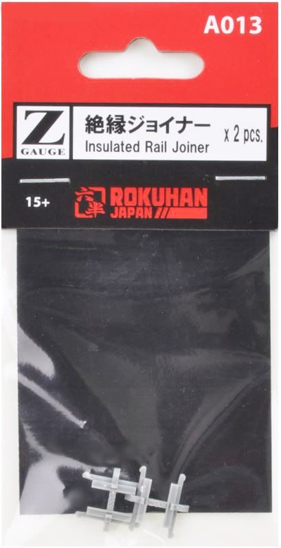 Rokuhan A013 Insulated Rail Joiner x 2 pcs (Z)
