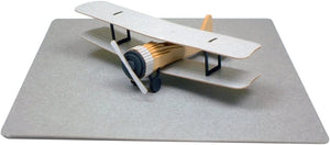 Sankei Miniatuart Kit Petit Diorama MP01-21 Biplane Paper Craft