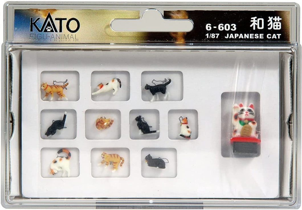 Kato 6-603  1/87 Japanese Cats