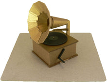 Sankei Miniatuart Kit Diorama MP01-20 Gramophone Paper Craft
