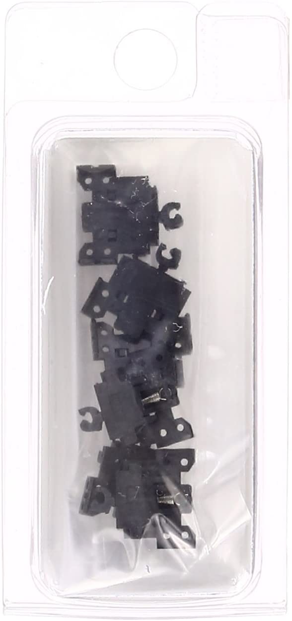 Tomix 0373 Self-Contained TN Coupler (SP, Black, 6 pcs) N Scale