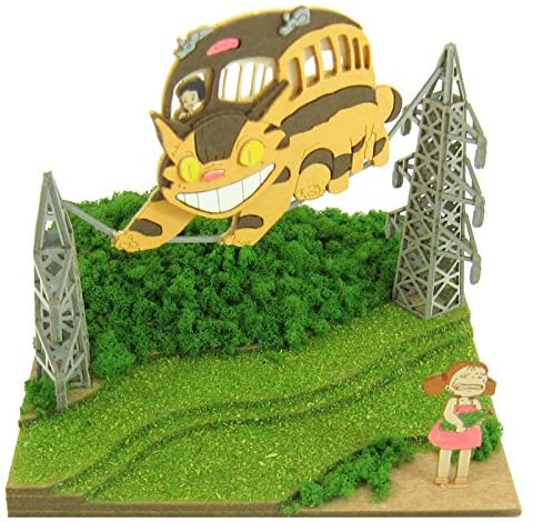 Sankei MP07-04 Studio Ghibli May and Neko Bus My Neighbor Totoro Paper Craft