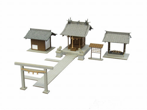 Sankei MP03-38 Miniatuart Japan Small Shrine Paper Craft