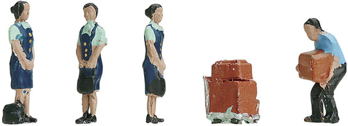 Kato 24-277 Figure Set Sleeper NRE Team N Scale