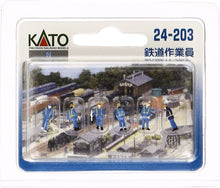 Kato 24-203 Railroad Workers Diorama People N Scale