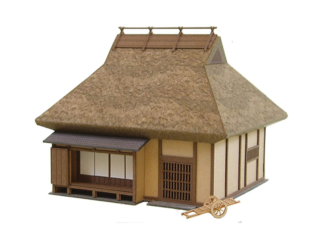 Sankei Miniatuart Kit Diorama MP03-03 Japanese Farmer House N Scale