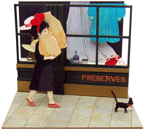 Sankei MP07-83 Studio Ghibli Kiki's Delivery Service Shopping Paper Craft