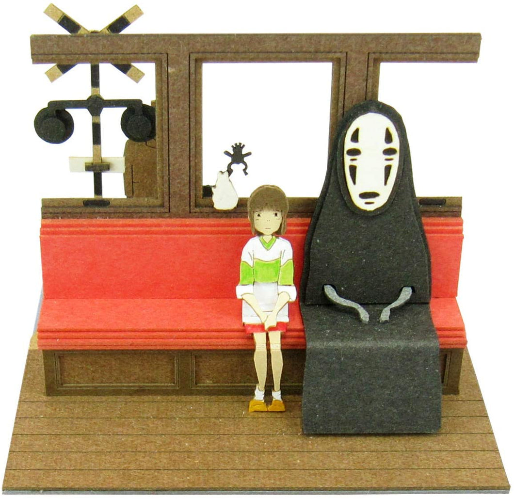 Sankei MP07-15 Studio Ghibli Chihiro and No Face Spirited Away Paper Craft