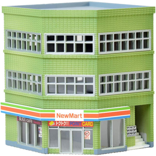 Tomytec 133-2 Corner Modern Commercial Building Diorama Collection (N)