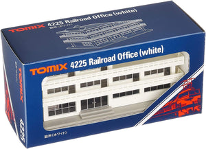 Tomix 4225 Railroad Office (White) N Scale