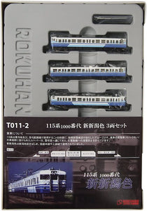 Rokuhan T011-2  115 Series 1000th Niigata Color 3-car Z Scale