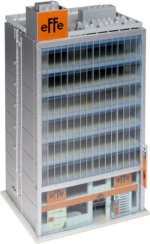 Kato 23-438C Large High-Rise Bldg. Boutiques & Offices (Silver) N Scale