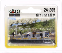Kato 24-205 Sitting Passengers Diorama People N Scale