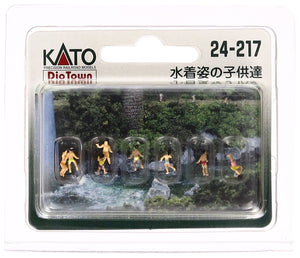 Kato 24-217 Model People Children Swimming N Scale
