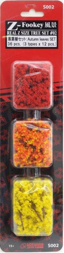 Rokuhan S002 Autumn Leaves Set (Z)