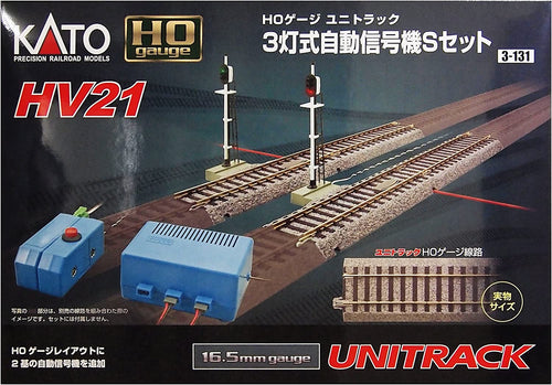 Kato 3-131 HO HV21 3-Color Light Signal
