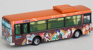 Tomytec 306320 The Bus Collection Tokai Bus Orange Shuttle Love Live! Sunshine !! Wrapping Bus No. 3