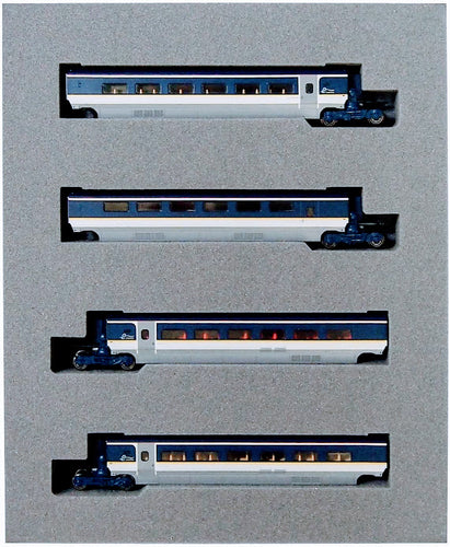 Kato 10-1298 Eurostar New Color 4-Car Add-On Set  N Scale