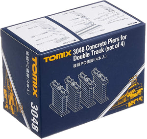 Tomix 3048 Conclete Piers for Double Track 4 pcs N Scale