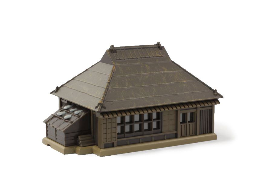 Rokuhan S025-3 METAL-ROOF FARMHOUSE BROWN (Z)