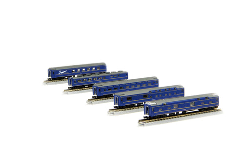 Rokuhan T010-3 24Type 25 Hokutosei JRE 5Cars Set Add-On Z Scale