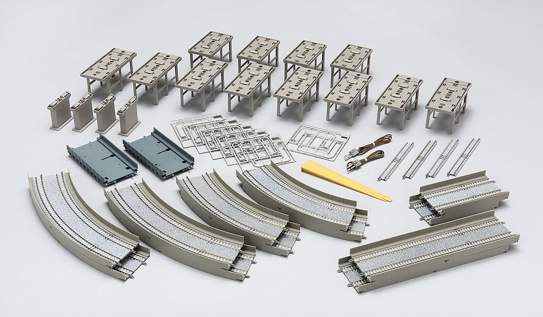 Tomix 91042 Elevated Double Track Basic Set (Rail Pattern HA) N Scale