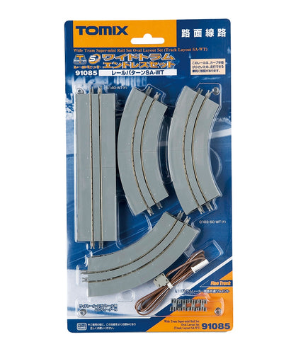 Tomix 91085 Wide Tram Super Mini Rail Set Endless Set (Rail Pattern SA-WT)