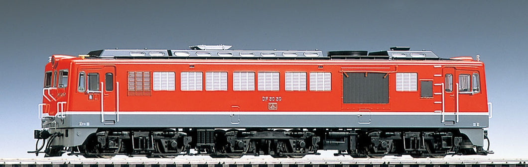 Tomix HO-210 JNR DF50 Type Diesel Locomotive (Late model, Vermilion) HO Scale