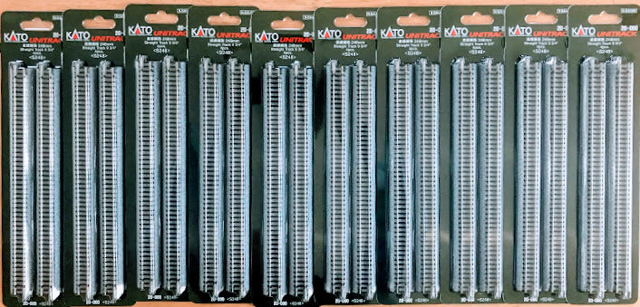 Kato 20-000 (4pcs) x 10 Sets Unitrack 248mm 9 3/4