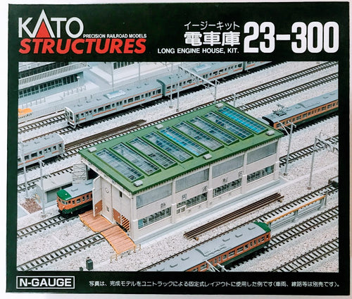 Kato 23-300 Structures Long Engine House Kit N Scale