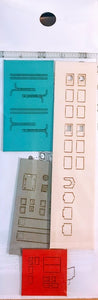 Sankei MP04-80 Diorama Option Kit Private House Accessories A Paper Craft  N Scale