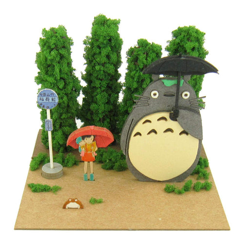 Sankei MP07-03 Studio Ghibli Totoro and Bus Stop My Neighbor Totoro Paper Craft