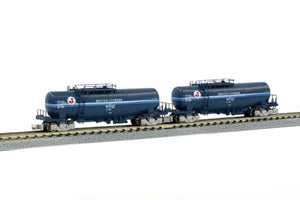 Rokuhan T004-2 Tali 1000 Japan Oil Terminal 2-Car with Color Band Z Scale
