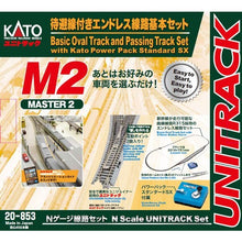 Kato 20-853 M2 Endless Track Basic set with Siding Master 2 (New size package) N Scale