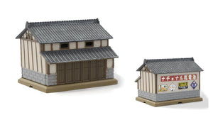 Rokuhan S028-1 TILED-ROOF BARN GRAY (Z)