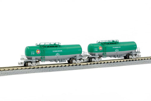 Rokuhan T004-1 Taki 1000 Japan Oil Transportation Color 2-Car Set N Scale