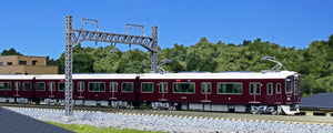 Kato 10-1366 Hankyu Railway Series 9300 Kyoto Line Add-on Set (4 Cars)  N Scale