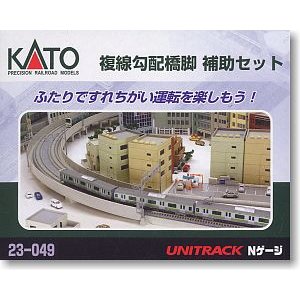 Kato 23-049 Double Track Viaduct Gradual Pier Set N Scale