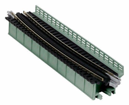 Kato 20-467 UNITRACK R448mm-15º Deck Girder Curved Bridge Gray N Scale