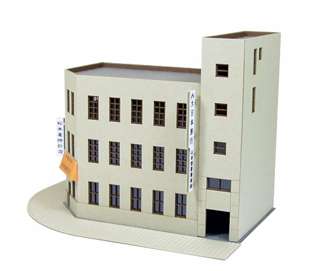 Sankei Sankei MP03-34 Building B N Scale 1/150 Paper Craft
