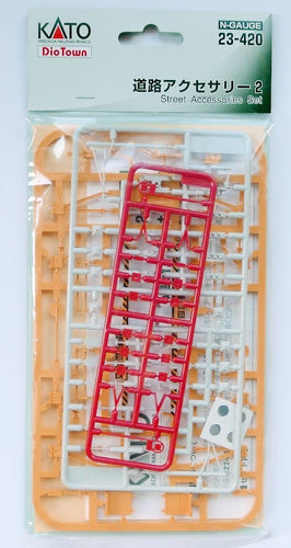 Kato 23-420 Dio Town Street Accessories Set 2  N Scale
