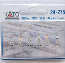 Kato 24-275 Engineers/Conductors in Summer Uniforms (Light Grey) N Scale