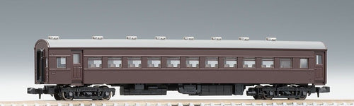 Tomix 9515 Passenger Car OHAFU 62 Brown N Scale