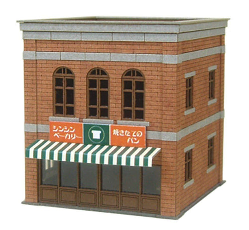 Sankei MP03-13 Japan Bakery 1/150 N Scale Paper Craft