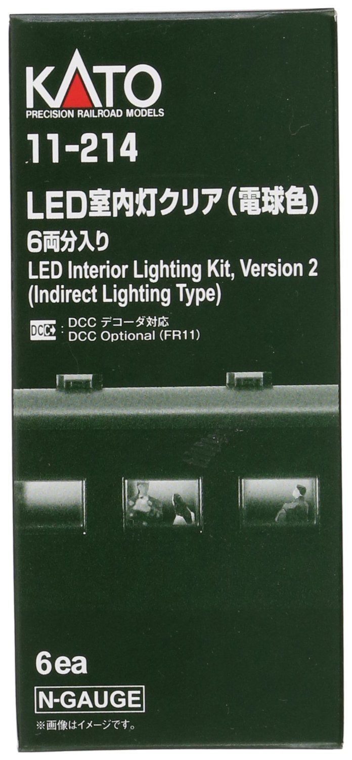 Kato 11-214 LED Interior Lighting Kit Indirect Lighting N Scale